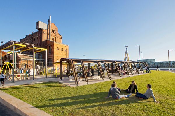 Port Adelaide Renewal: Hart’s Mill Surrounds by Aspect Studios. 