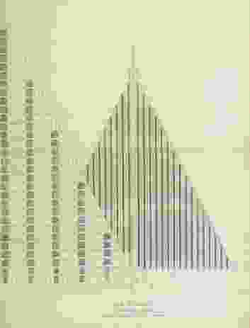 The Pyramid to Contain Five Millions of Individuals Designed for the Centre Of The General Cemetry [sic] of the Metropolis (engraving, c1829). This radical concept for a ninety-four-storey cemetery on London’s Primrose Hill was conceived by architect Thomas Willson as a solution to the city’s overcrowded burial grounds.