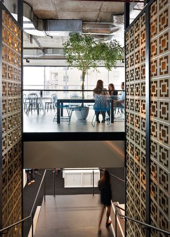 The Melbourne workplace for creative agency CHE Proximity is textured and personable, encouraging staff to interact and share ideas.