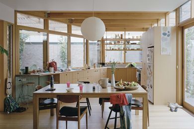 Australian timber was specified for the floors, joinery and benchtops.