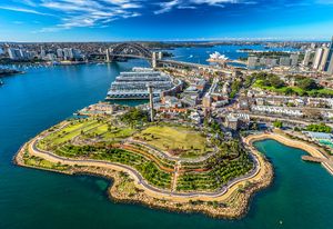 Barangaroo Reserve by Peter Walker and Partners Landscape Architecture and Johnson Pilton Walker.