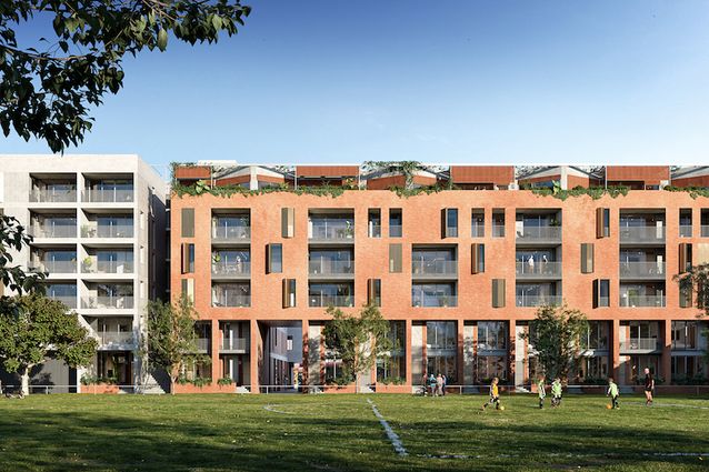 Kerstin Thompson Architects designs multi-residential complex packed ...