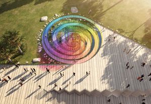 The Rainbow Serpent by Arthur Stefenbergs, Lucian Racovitan, Keith McGeough and Ovidiu Munteanu.