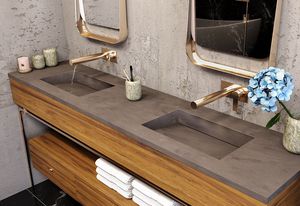 The Multi-basin Washplane by Corian, supplied by CASF.
