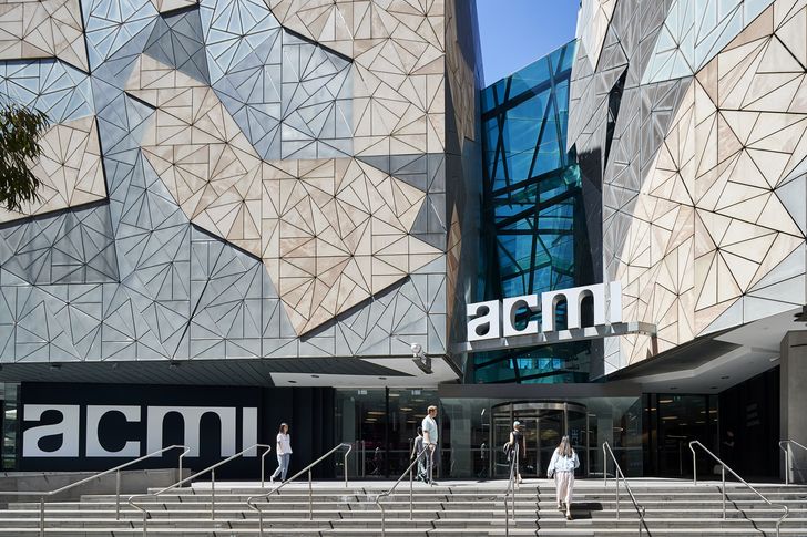 New signage at ACMI.