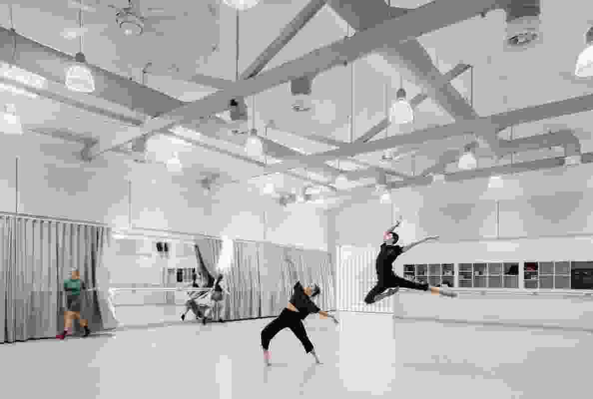 Sydney Dance Company Rehearsal Studios by Dunn and Hillam Architects.