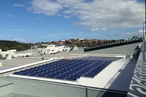 Mall home to largest solar roof project
