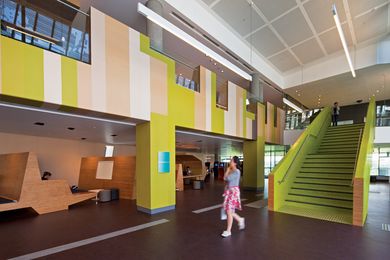 Victoria University Learning Commons and Exercise Sports Science Project by John Wardle Architects.