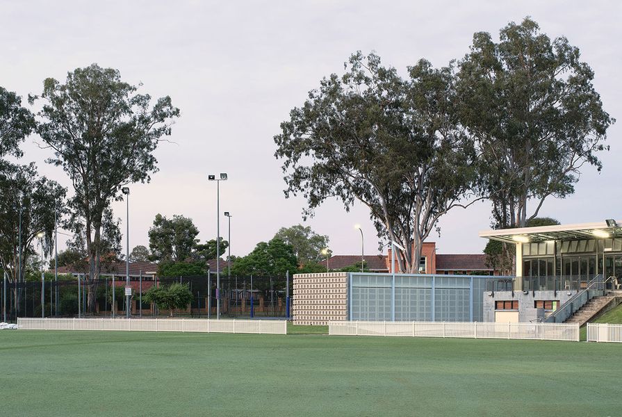 University of Queensland Cricket Club Maintenance Shed by Lineburg Wang with Steve Hunt Architect