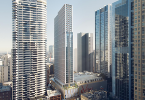 Concept envelope design of 525 George St.