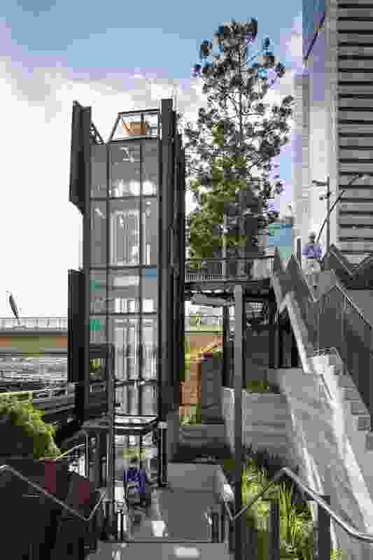 The location of the North Quay ferry wharf was relocated to improve accessibility, enabling a more direct connection to Victoria Bridge and Queen Street buses.