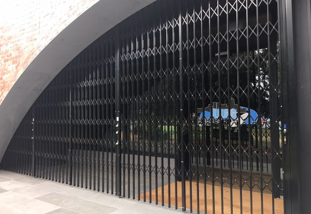 Security products and trackless barriers by the Australian Trellis Door Company