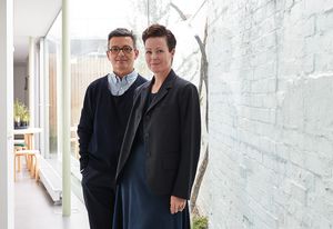 Mauro Baracco and Louise Wright of Baracco and Wright Architects (cropped).