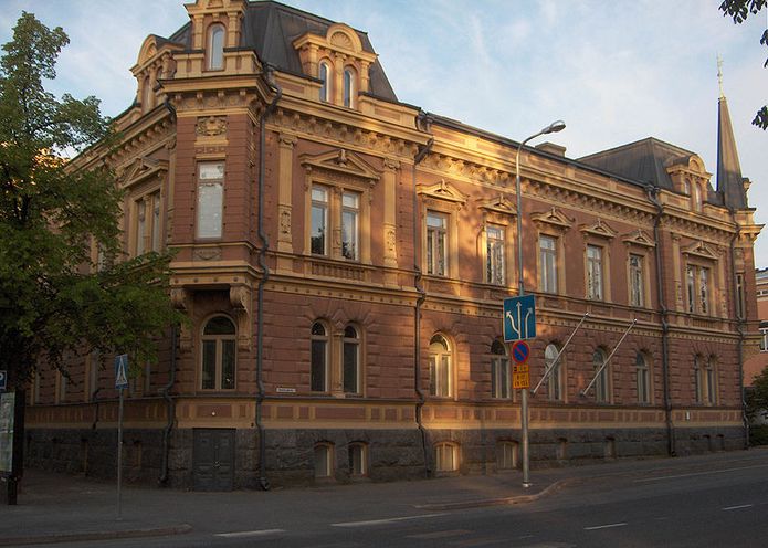 Signelinna, believed to be designed by the first qualified female architect in the world in 1892. Signe Hornborg was Finnish.