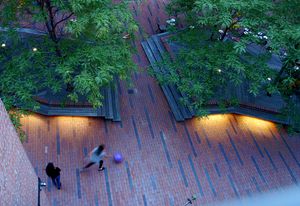 Archipelago Communal Courtyard by Terrain.