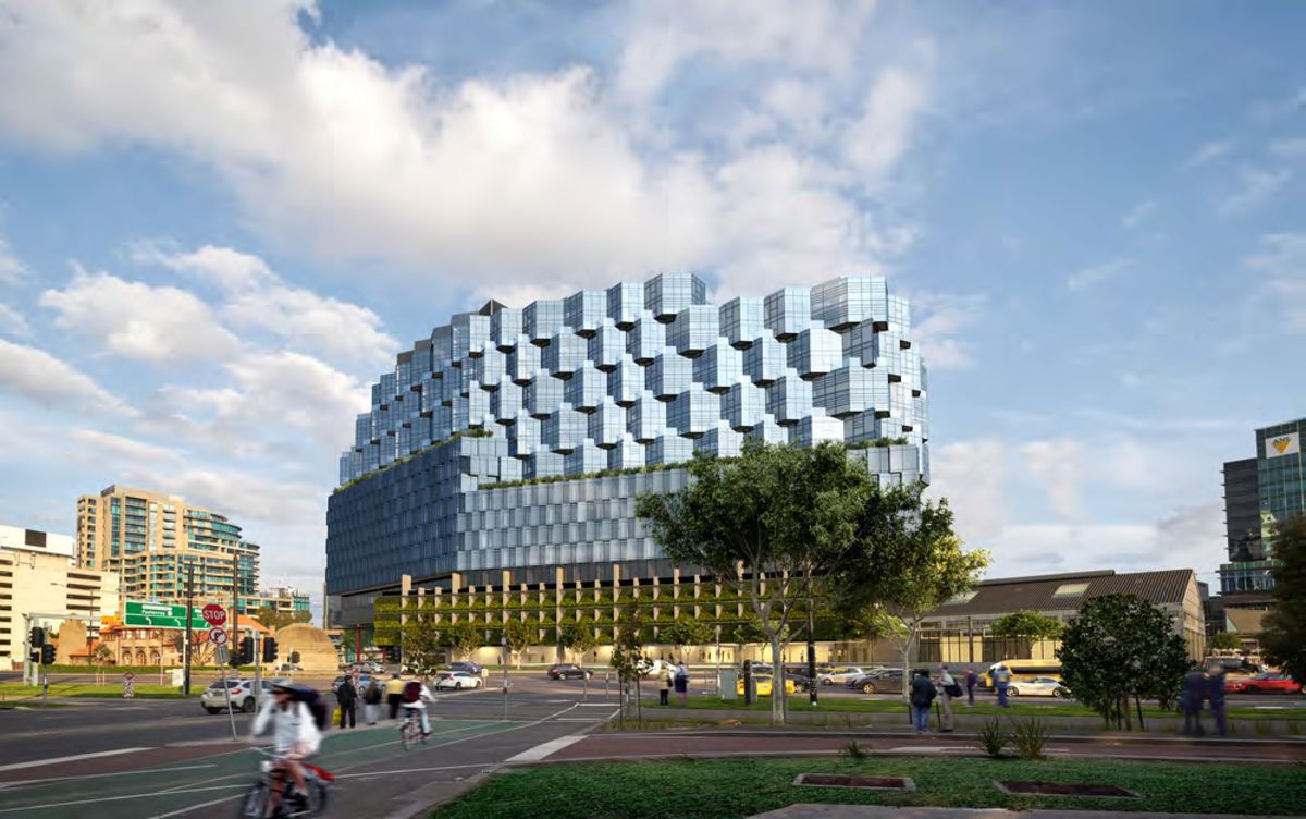 Fender Katsalidis Architects’ Yarra riverfront goods shed development