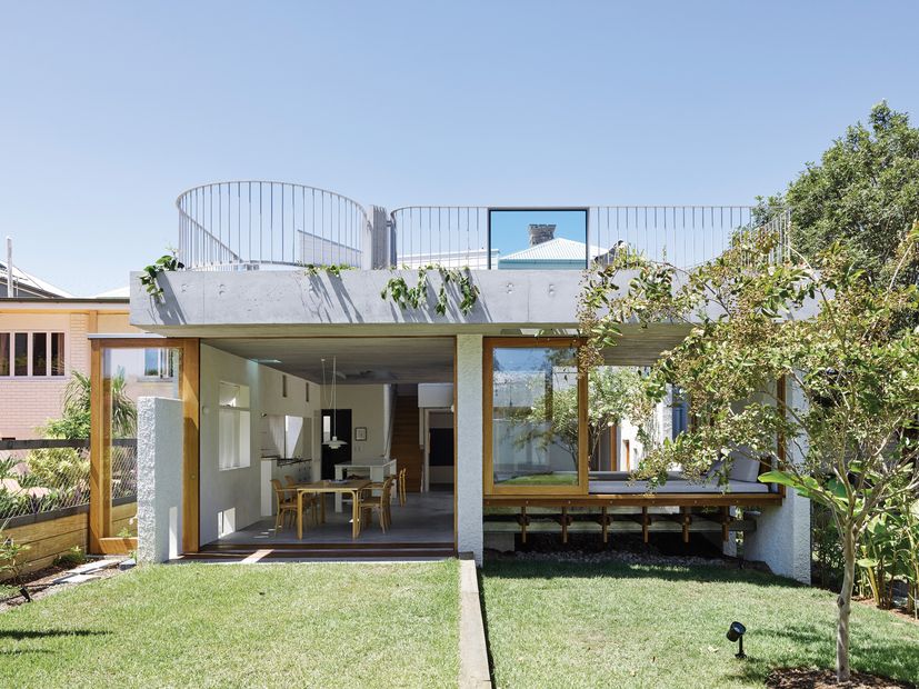 Ruin in the landscape Gibbon Street ArchitectureAu