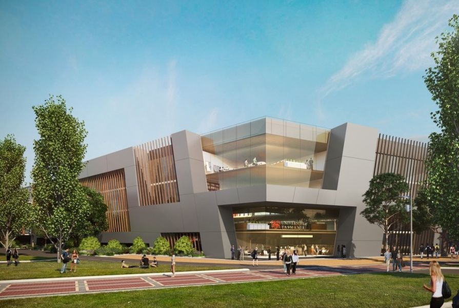 The University of Tasmania first revealed concept plans for a new Inveresk campus in 2015.