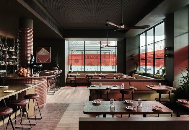 Studio Amaro, designed by Bergman and Co., is the latest eatery to be delivered by restauranteur, the Commune Group.