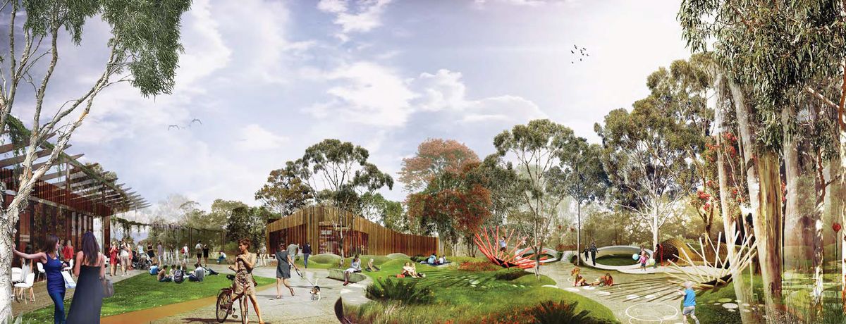 A new public space for Lane Cove | ArchitectureAU