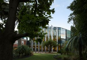 Life sciences precinct at University of Melbourne by Hassell.