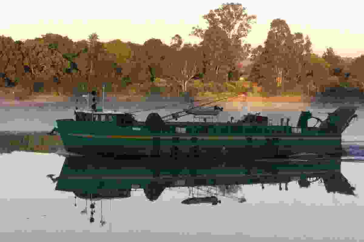 A Riverboat on the Grafton River.