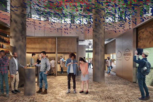 Anthony Gill Architects to design food hall in Kengo Kuma's Darling ...