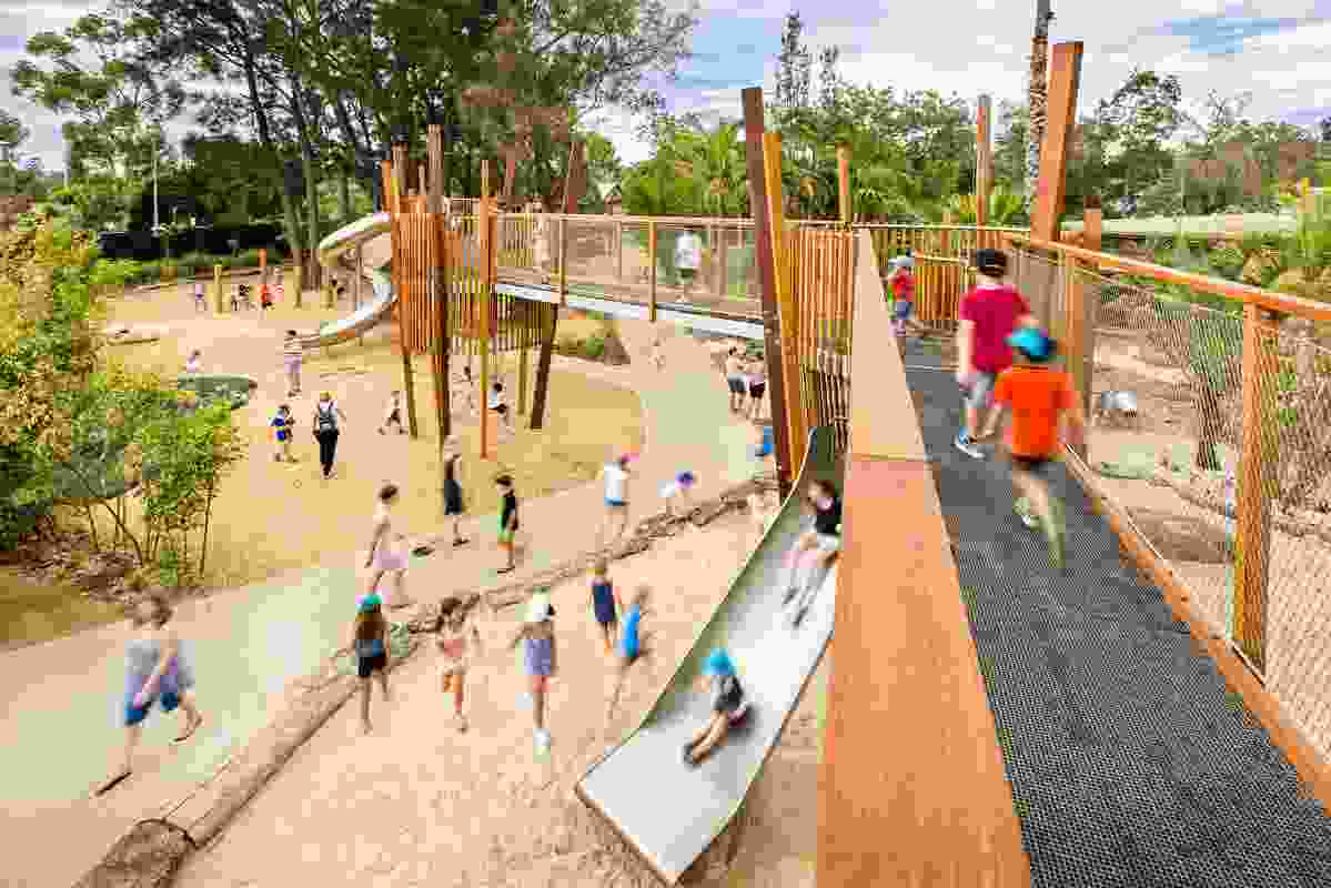 Adelaide Zoo Nature's Playground by WAX Design. 