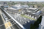 Proposed mixed-use complex to colonize railway airspace
