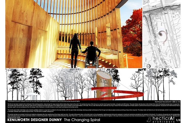 The Changing Spiral by Hecticrat Architects.