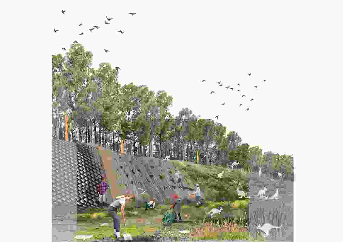 National prize winner: Revival: Drug Rehabilitation Landscape by Oshadi Jayasinghe of Deakin University