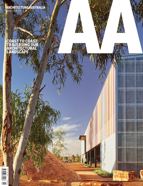 Architecture Australia, January 2017