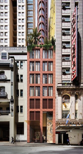 Jagger Design Durbach Block Jaggers designs Sydney pencil tower | ArchitectureAu
