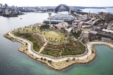 Barangaroo Reserve by Johnson Pilton Walker in association with PWP.