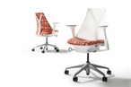 Sayl chair in Ritual fabric