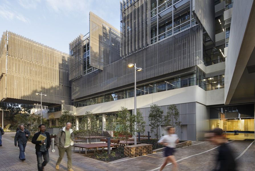 The Melbourne School of Design’s Glyn Davis Building by John Wardle Architects and NADAAA.