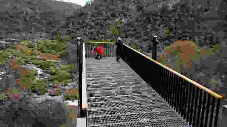 Sentinel Lookout at  Cataract Gorge, designed by Stuart Tanner.