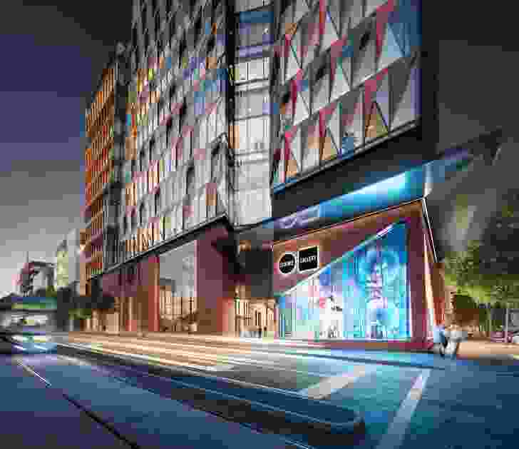The proposed Carlton Connect precinct by Woods Bagot will include the Science Gallery Melbourne.