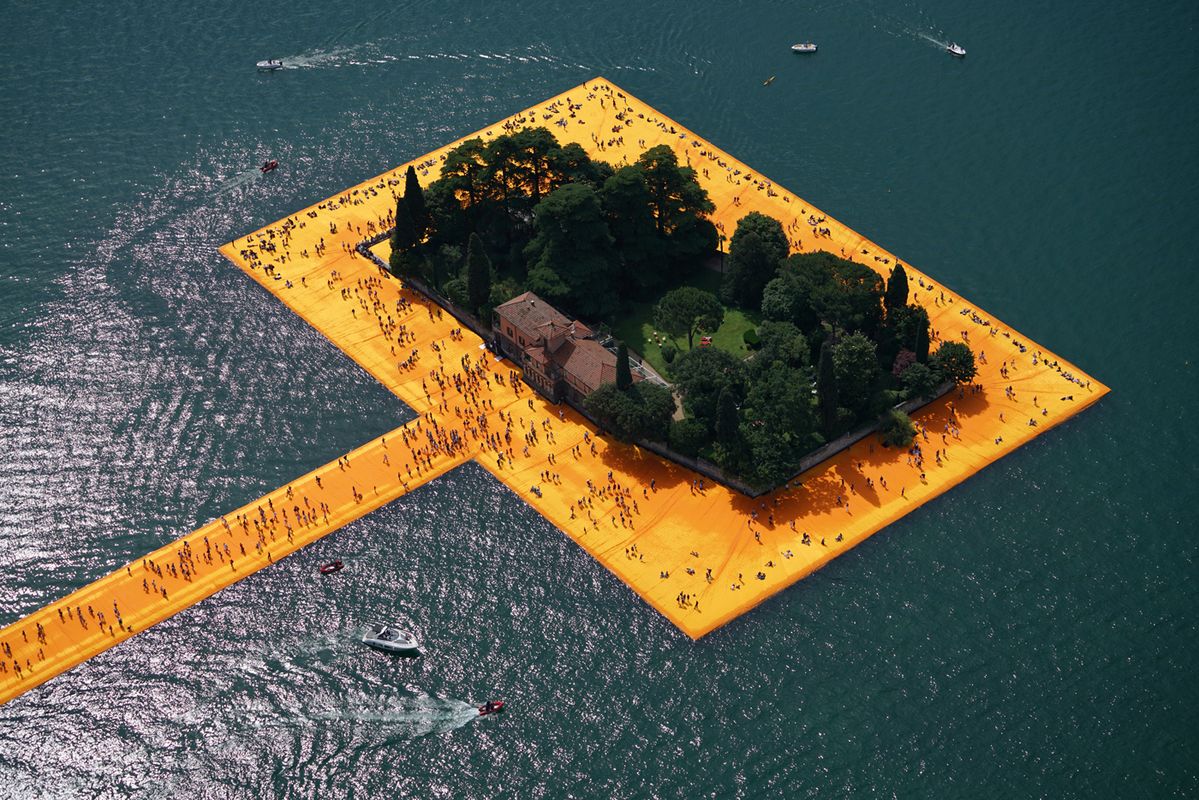 ‘Power of the aesthetic’: Christo and Jeanne-Claude’s Floating Piers