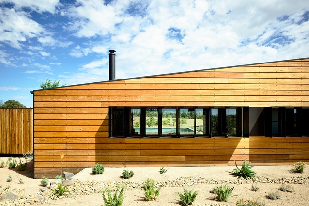 Hill Plains Cottage by Wolveridge Architects.