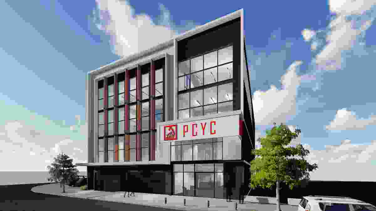 The proposed Police-Citizens Youth Club, designed by Red Door Architecture.