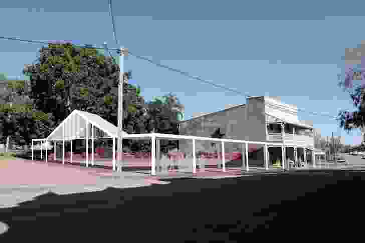 Ravenswood Town Square, Queensland, by Regional Design Service.