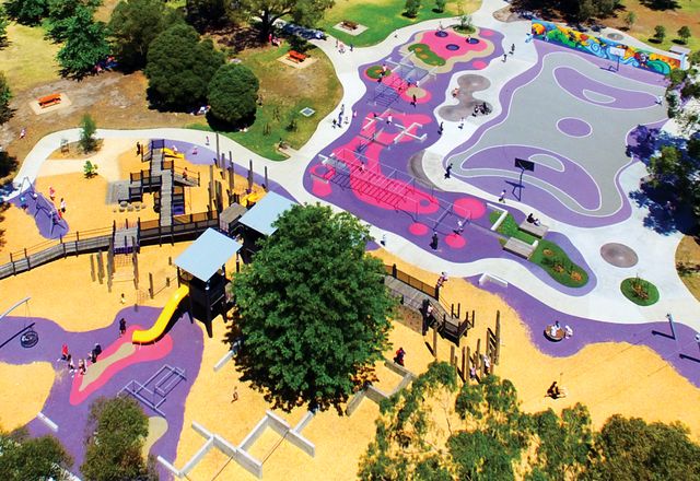 Ballam Bumps Regional Playspace by Playce.