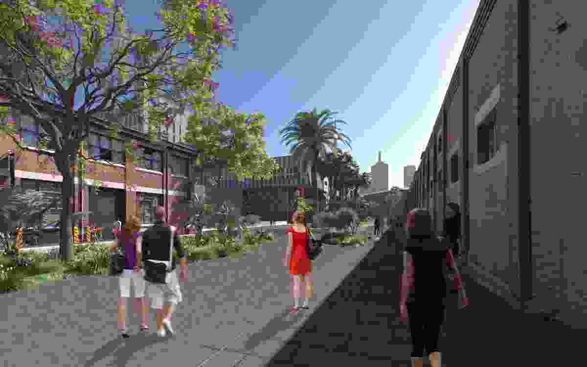 The proposed development of Dodd Street.