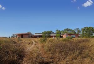 Northern view of the proposed Maningrida Arts and Culture Precinct.