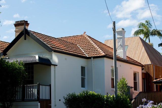 Cut-away Roof House by Scale Architecture.