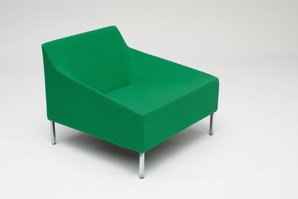 Invader, a chunky armchair named after the  arcade game Space Invaders.