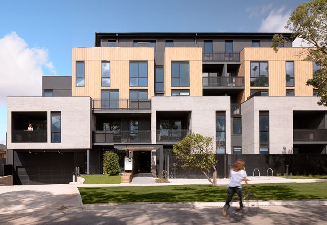 A new $23.6-million social housing complex with 53 all-electric apartments has been established on the site of a former three-bedroom home in Melbourne.