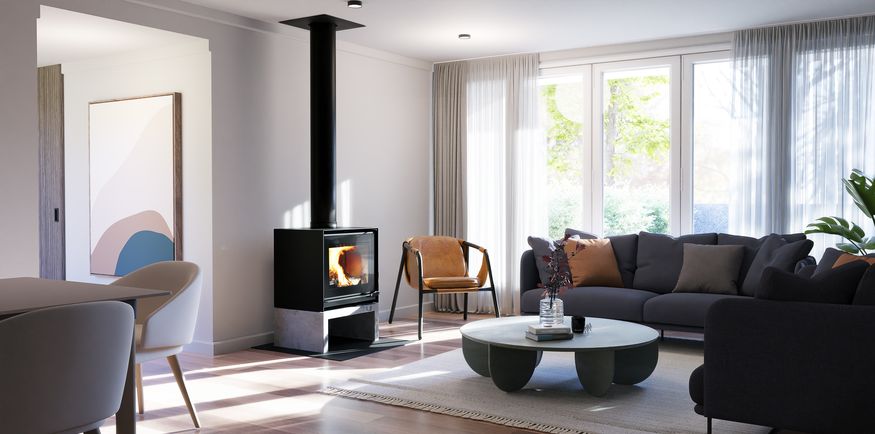 TFS and TC series wood fireplaces by Escea | ArchitectureAu