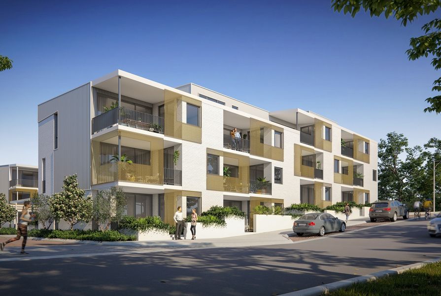 Yolk Property Group’s Evermore development, designed by Harris Architects, has been recognized by Bioregional Australia as a “one planet community.”